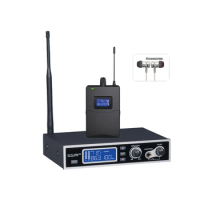 Professional InalAmbrico UHF Wireless In-Ear Monitor Earphones In Ear Monitor System For Stage