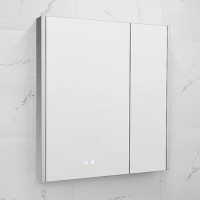 Stainless Steel Medicine Cabinet Vanity Wash Basin Bathroom Cabinet Waterproof With Smart Mirror Cabinet