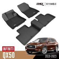 3D 卡固立體汽車踏墊 INFINITI QX50 2019~2023