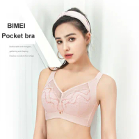 BIMEI Mastectomy Bra Daily Bra for Breast Breast Forms Pocket Bra2424
