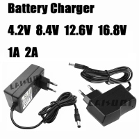 4.2V 8.4V 12.6V 16.8V 1A 2A Ac 100-240V To Dc Power Adapter