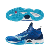 【MIZUNO 美津濃】WAVE MOMENTUM 3 MID 排球鞋 V1GA231701(排球鞋)