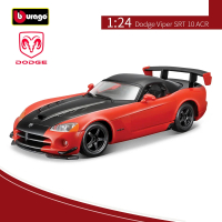 Bburago 1:24 Dodge Viper SRT 10 ACR xe thể thao Diecast mô hình Phiên bản xe hợp kim sang trọng xe đ