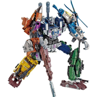 Mainan Anak Robot Konstruksi Super Combine Action Figure  A24