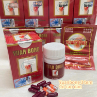 [Combo 5 hộp] (YUAN BONE Hàng 3 tem+cao dán ) Viên uống hỗ trợ xương khớp (hộp 40v)