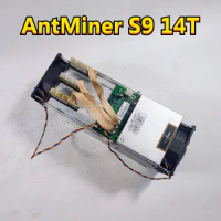 Free Ship Used AntMiner S9 14T (NO PSU) Bitcoin Miner Asic Miner 16nm Btc BCH Miner Bitcoin Mining Machine