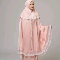 Mukena series Renda [mukena dewasa]/Alisya olive