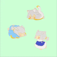 Custom Anime Game Sky Children of Light Enamel Pin Shiratori Kaka Badges Backpack Cloak Metal Decorative Jewelry Gifts Wholesale