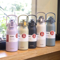 【ROYALLIN 蘿林嚴選】大容量不鏽鋼保溫瓶1700ml(保溫瓶 便攜水瓶 彈蓋水壺 密封防漏 水瓶 戶外旅行水杯)