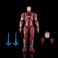 Marvel MCU Iron Man MK46 Marvel Legends Genuine ML Handheld Model Mobile Gift Doll Toy Multiverse