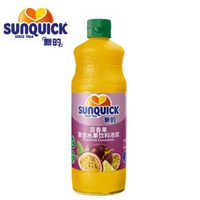 百香果汁840ml  Sunquick新的濃縮果汁芒果檸檬黑加侖草莓西柚橙汁商用奶茶店沖飲