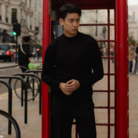 SAND sweater for men ไหมพรมคอปีน สำหรับผู้ชาย ผ้าดีมาก ใส่สบาย