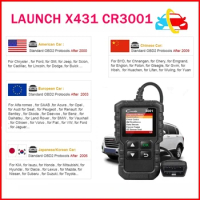 LAUNCH CR3001 X431 CR3001 OBD2 Scanner Support Full OBD2 Function Automotive Diagnostic Tools Code Reader Check Engine Pk CR319