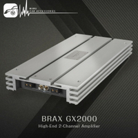 BuBu車用品│BRAX GX2000 High-End 4-Channel Amplifier 德國製造原廠正品擴大機