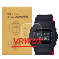 1-3 Pcs Protector For DW-5600 DW5600E-1V GW-B5600 DW-5600BB DW-5600BB-1DR 5600 Clear TPU Nano Screen Protector Explosion-proof