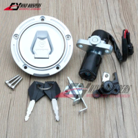Motorcycle Ignition Switch Fuel Gas Cap Cover Seat Lock &amp; 2 Keys For CF MOTO 250SR 250 SR ABS version