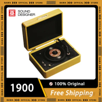 MT 1900e CD Player Bluetooth Vinyl Record Portable Phonograph Retro Beetl Audio Desk Decoration Niche Atmosphere Christmas Gifts