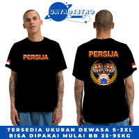 Baju Kaos Dewasa Persija 2 Harimau - Tshirt Distro Persija Macan Kemayoran - Bisa COD - Persija Di H
