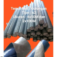 Terpal Rolan Tipe A2 Ukuran 4x50M dan 2x100M Gulungan Terpal Roll untuk Perlindungan dan Penutupan