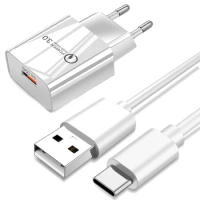 USB Type C Fast Charging Charger Cable For Redmi 9 8 8A Note 9 Pro Samsung S20 S10 Note 20 10 Plus Type-C USB C Phone Cable