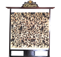 KAIN BATIK JARIT BAKARAN PATI BLEBAL WARNA ALAM