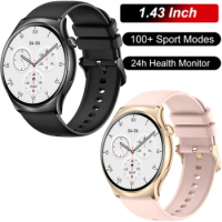 Round Bluetooth Answer Call Watches 100+ Sport Smartwatch Men Women for Sony Xperia XZ3 Huawei Nova 11 Realme 8i MEIZU 20 Pro