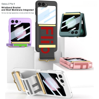 เคสโทรศัพท์ป้องกัน, สายรัดข้อมือแบบบาง, ฟิล์มเลนส์กล้อง, สำหรับ Samsung Galaxy Z Flip 3 4 5 ZFlip5 Z