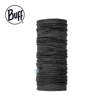【BUFF】BF100202 舒適素面-美麗諾羊毛頭巾-霧面灰黑(BUFF/抗UV/美麗諾/羊毛頭巾)