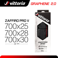 Vittoria Zaffiro Pro V ชุดยางสำหรับจักรยานเสือหมอบ/32C พร้อมยางในการฝึกสมรรถนะในทุกสภาวะ (สีดำล้วน)
