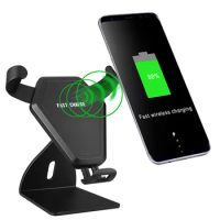 The Mobile Phone Wireless Charger Holder is Suitable for Apple iPhone 8 X Max 11 12Pro 13Max and Above with QI Support Settings