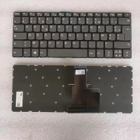 New FR Layout For Lenovo Ideapad 320-14 NoBacklit Grey Laptop Keyboard 2H-AAXFRW60911 SN20M61878 18375 40PTDH4787