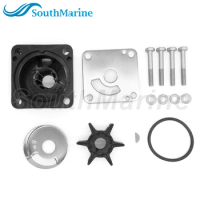 Boat Motor 879137 18-3431 Water Pump Repair Kit with Housing for Mercury Mariner Outboard Engine