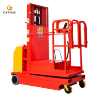 3m 4m 5m Forlift Mini Portable Mobile Electric Order Picker With Ce