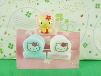 【震撼精品百貨】Hello Kitty 凱蒂貓 造型夾-3入-大頭圖案 震撼日式精品百貨