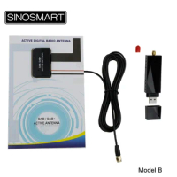 SINOSMART Universal High Sensibility Car USB DAB Radio Receiver with built-in APK for Andriod Car DVD Navigation Player