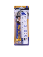 รางปลั๊ก 4 ช่อง VCT3x0.75 3 เมตร USB2.1 สีขาว