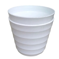 pot bunga, pot putih madu 32cm/pot hisa murah