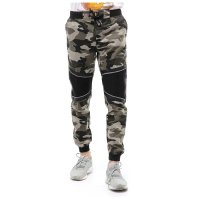 Hamlin Locko Long Pants Celana Jogger Pria Double Zipper Material Cotton ORIGINAL - Grey