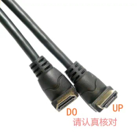 Case double elbow hdmi cable 2.0 right angle 4K high-definition cable, computer connected to TV projector video cable