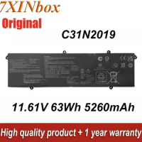 7XINbox C31N2019 11.61V 5260mAh Original Laptop Battery For Asus VivoBook Pro 14X OLED M7400 Pro 15 OLED M3500QC-L1062 Series