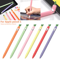 Fruit Cute Silicone Case For Apple Pencil 1st Gen Shell Grip Skin Cover Holder Pencil Caps Protection Cap