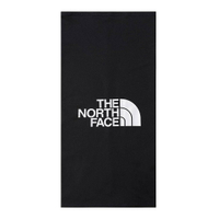 [ THE NORTH FACE ] 男女款 大Logo印花防曬透氣圍脖 黑 / UPF40+ / NF0A7WH6JK3