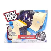TECH DECK DANNY WAY MEGA HALF PIPE X-CONNECT PARK CREATOR MAINAN FINGERBOARD ANAK ORIGINAL SPIN MAST