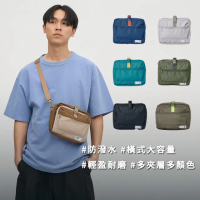 【plain-me】特惠★防潑水大容量橫式PM旅行小包 男斜背包 女斜背包(側背包 包包 小包 COP3032)