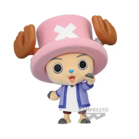 Bandai Genuine Fluffy Puffy Chopper Karoo Action Figure ONE PIECE Anime Figure Toys For Kids Gift Collectible Model Ornaments