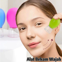 Alat Bekam Wajah Kecantikan Alat Pengencang Wajah Pijat Vakum Facial Silikon