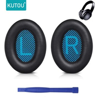 KUTOU Earpads for Bose QuietComfort 2 QC2 QC15 QC25 QC35 Ear Cushions and SoundLink/SoundTrue Around-Ear II AE2 Headphones.