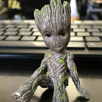 6cm Groot Figure Tree Man Avengers Anime Guardians Of The Galaxy Mini Figure Groot Action Figure Christmas Birthday Gift