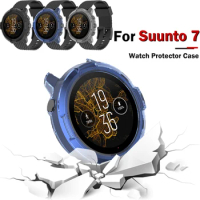 Protective case for Suunto 7 GPS Sports High Quality soft TPU cover slim Smart Watch bumper shell for Suunto7 Smartwatch