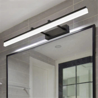 LED Simple Modern Waterproof Anti-fog Retractable Mirror Headlight Dressing Table Bathroom Mirror Cabinet Mirror Sconce Lamp